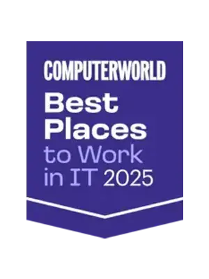 Computerworld Best Places to Work in IT 2025 award.